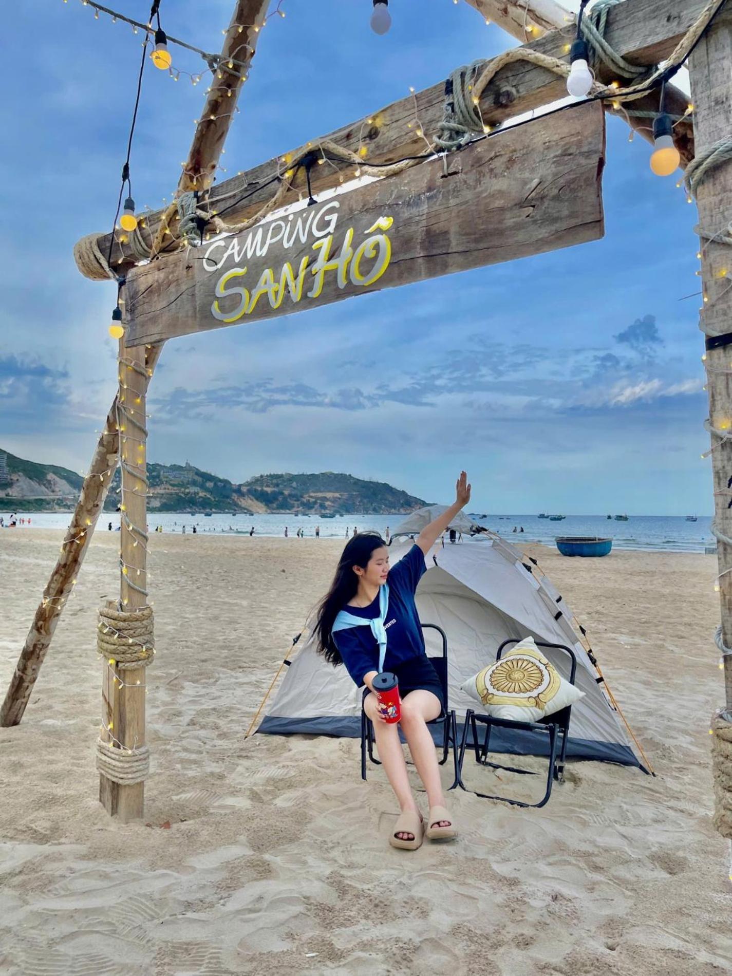 San Ho Homestay Phu Cat Esterno foto